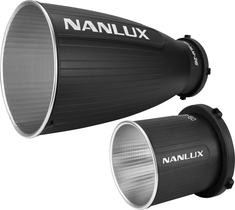 Nanlux 26 & 60-Degree Reflector kit for Evoke