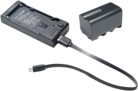 Nanlite Kit Nanlite Battery 4500mah NP-F w/CN-58 charger