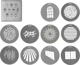 Nanlite GOBO Set 1 for PJ-BM