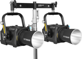 Nanlux Evoke Two-light Frame with Junior Pin