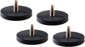 Nanlite Magnetic Base Adapter with 1/4"-20 Thread Set (4pcs)