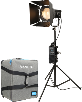 Nanlite Forza 500B II Bicolor & Nanlite FL-20G Kit in trolly case