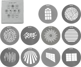 Nanlux NL Mount Projection Attachment GOBO Set 1