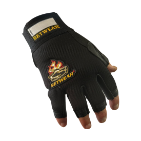 Setwear Leathergloves Fingerless Large/10