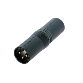 Neutrik Adapter 3-Pol XLR-Male / 3-Pol XLR-Male - Black