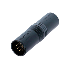 Neutrik Adapter 5-Pol XLR-Male / 5-Pol XLR-Male - Black