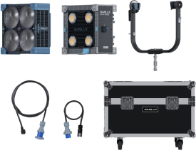 Nanlux Matrix Bi Color 2500 Kit in Flightcase