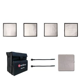 RayFlex M-25S Silver Kit with four 25x25cm silver multi-mirror reflectors in all four mosaic tile variants
