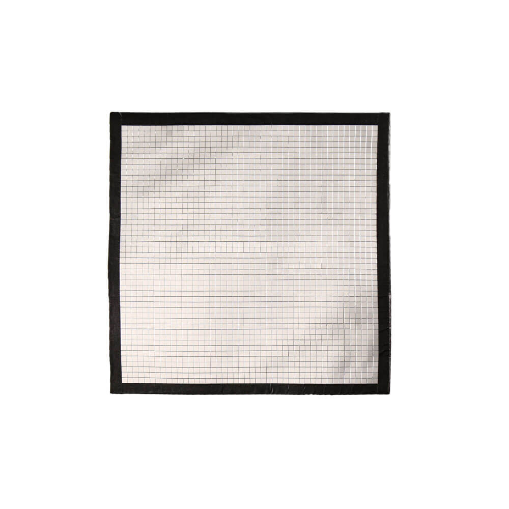 RayFlex M-25 Silver single reflector 25x25cm with 5mm mosaic tile for soft fill lighting