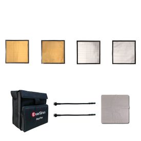 RayFlex M-25B Kit with 25x25cm gold and silver multi-mirror reflectors in 20mm and 5mm tile variants