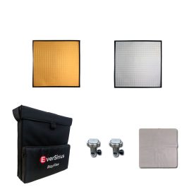 RayFlex M-45C2 Kit with 45x45cm gold and silver multi-mirror reflectors featuring 20mm mosaic tile