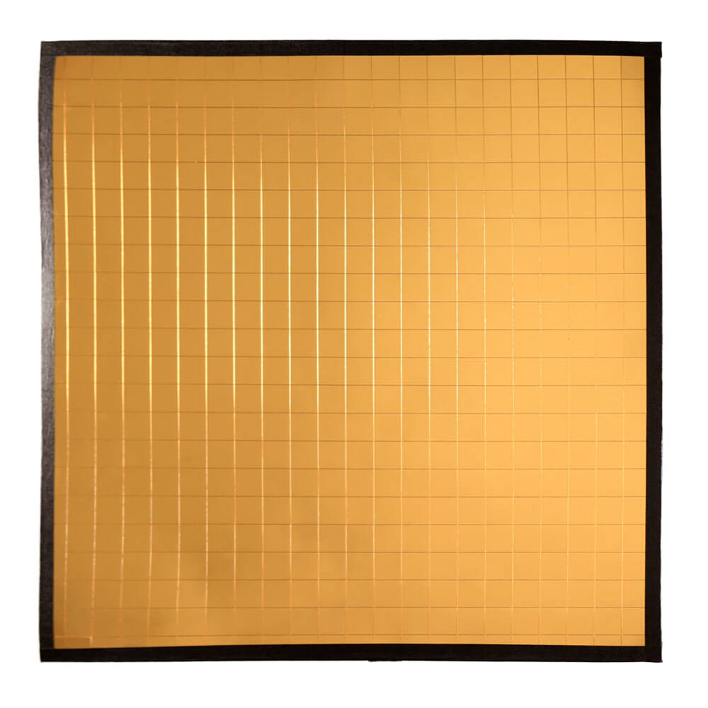 RayFlex M-45 Gold single reflector 45x45cm with 20mm mosaic tile for professional film production