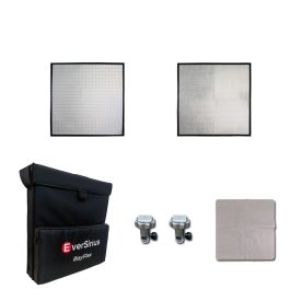 RayFlex M-45S2 Kit with 45x45cm silver multi-mirror reflectors in two mosaic tile variants