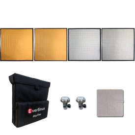 RayFlex M-45A Kit with 45x45cm gold and silver multi-mirror reflectors in 25mm mosaic tile variant