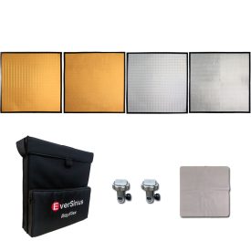 RayFlex M-45B Kit with 45x45cm gold and silver multi-mirror reflectors in 20mm mosaic tile variant