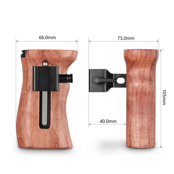 SmallRig 2187 Side Handle Wooden Nato