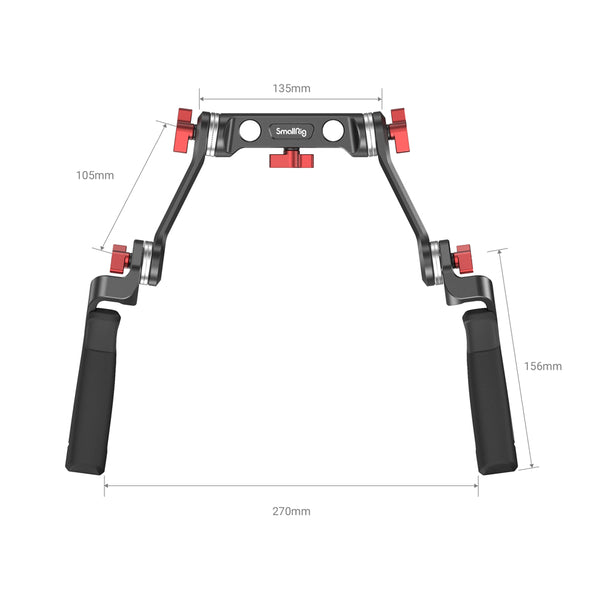 SmallRig 2002 Handle Kit Rosette Cheese Short Arm