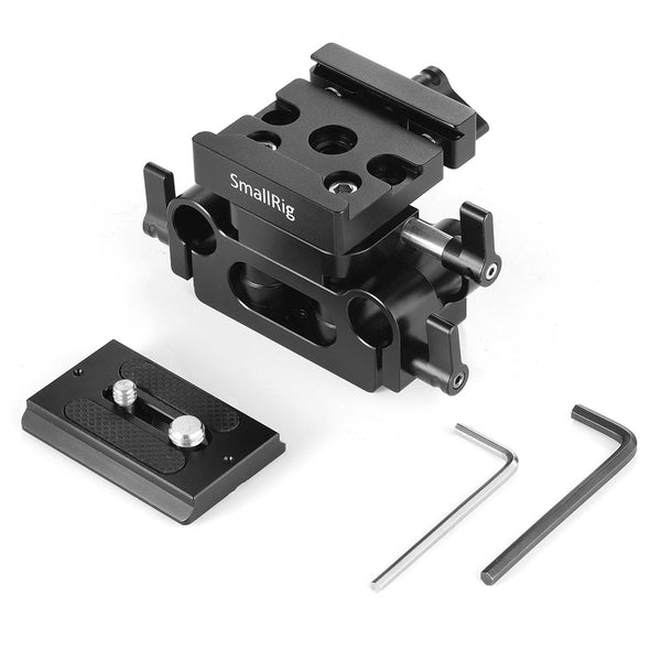 SmallRig 2272 Univ 15mm Rail Supp Syst Baseplate