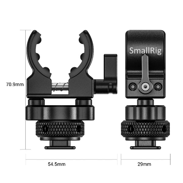 SmallRig 2352 Shotgun Mic Holder (Cold Shoe)