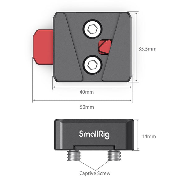 SmallRig 2801 Mini V-Lock Assembly Kit