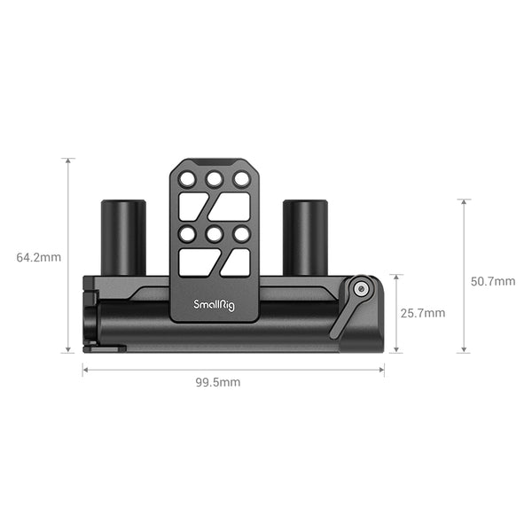 SmallRig 2802 Dual 15mm Rod Battery Hinge