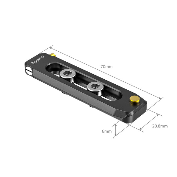 SmallRig 2483 Low Profile Nato Rail 70mm