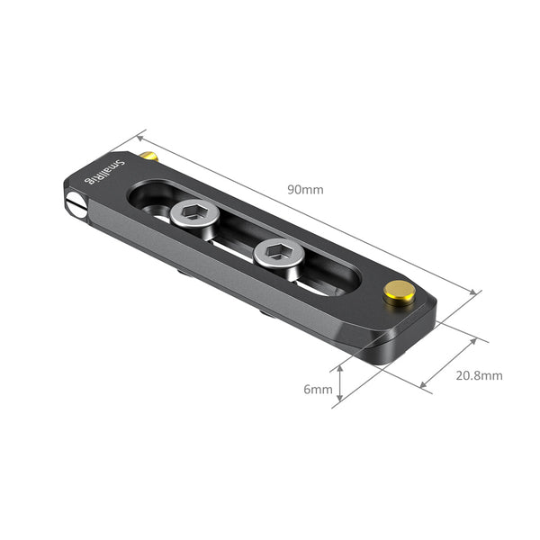 SmallRig 2484 Low Profile Nato Rail 90mm