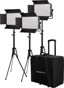 Nanlite Kit Nanlite 3 light kit 900DSA w/Trolley Case & Light Stand