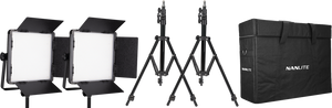 Nanlite Kit Nanlite 2 light kit 600CSA w/Carry case & Light stand