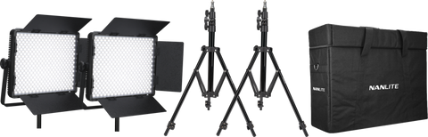 Nanlite Kit Nanlite 2 light kit 900DSA w/Carry case & Light stand