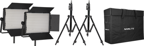 Nanlite Kit Nanlite 2 light kit 1200DSA w/Carry case & Light stand