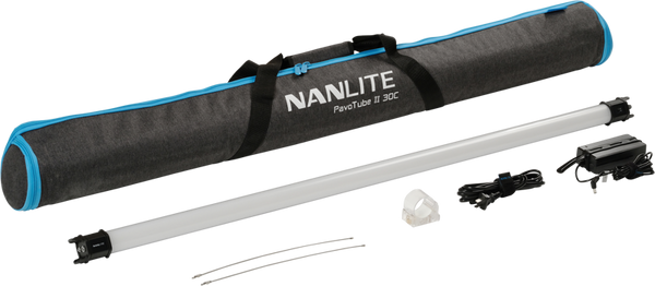 Nanlite Pavotube II 30C LED RGBWW Tube Light 1 Light Kit