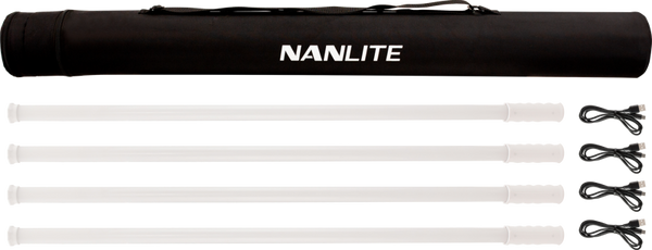 Nanlite Kit Nanlite Pavotube T8-7X-4 Light kit  & Pavobulb 10C 4 Bulb kit