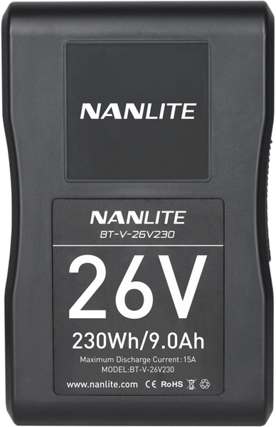 Nanlite BATTERY V-MOUNT 26V 230WH