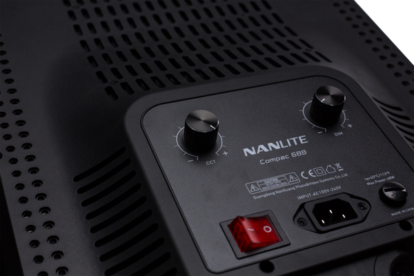 Nanlite COMPAC 68B BI-COLOR LED PHOTO LIGHT