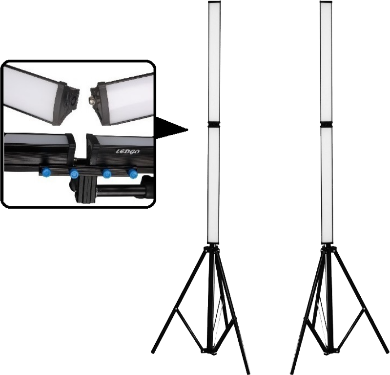 Nanlite T2 adapter for striplight