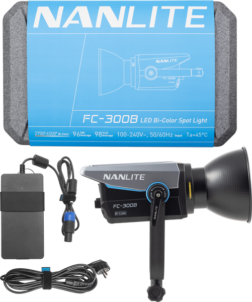 Nanlite FC-300B LED Bi-color Spot Light