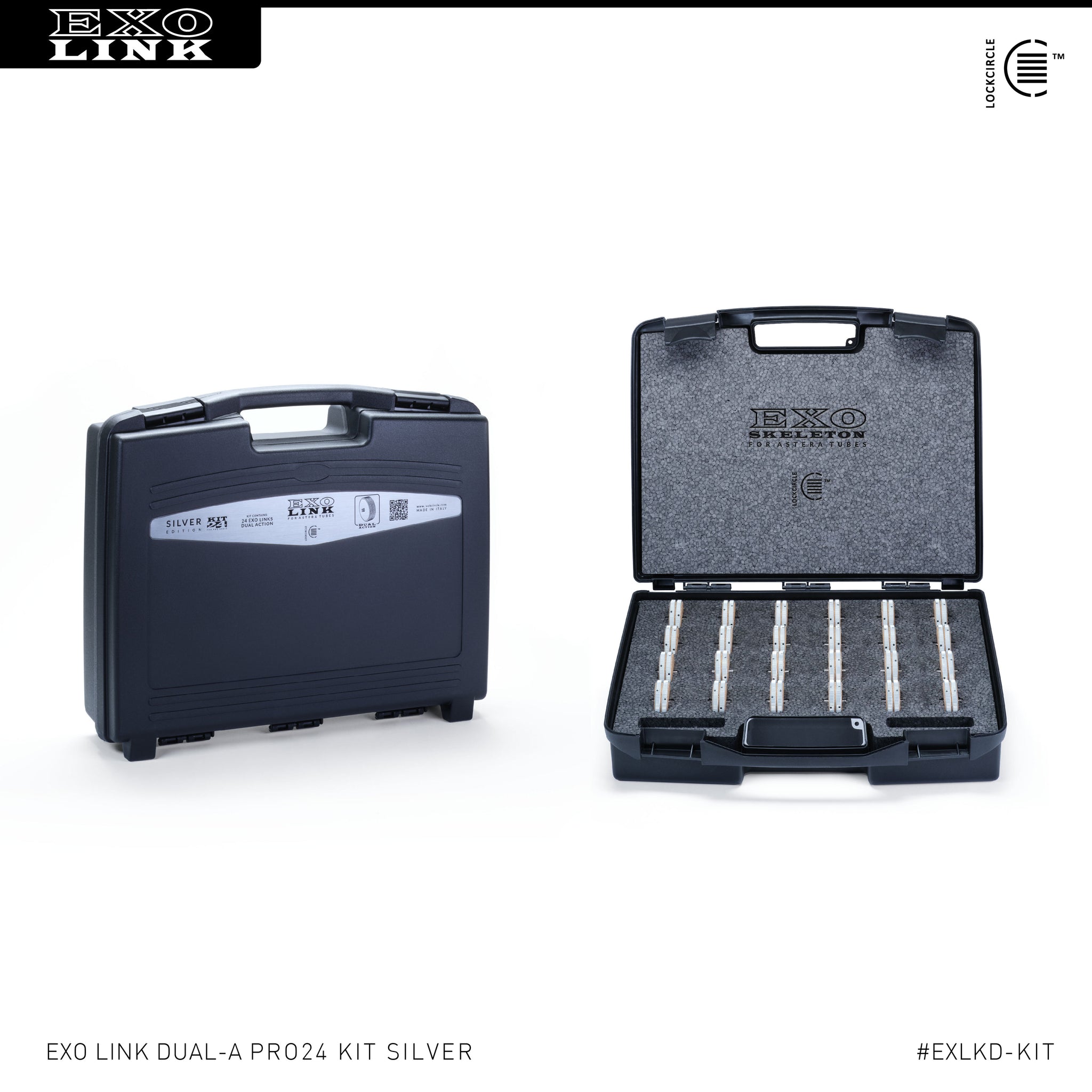 Exo Link Dual Pro24 Kit - Silver  