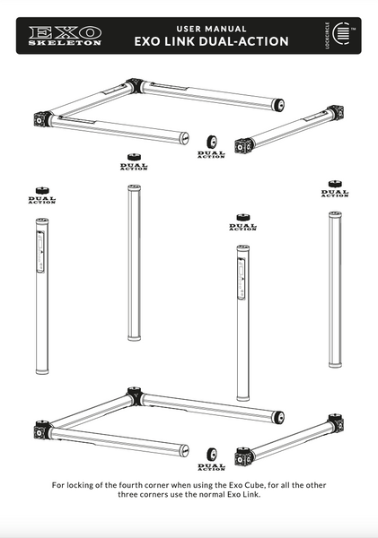 Exo Link Dual - Action Silver