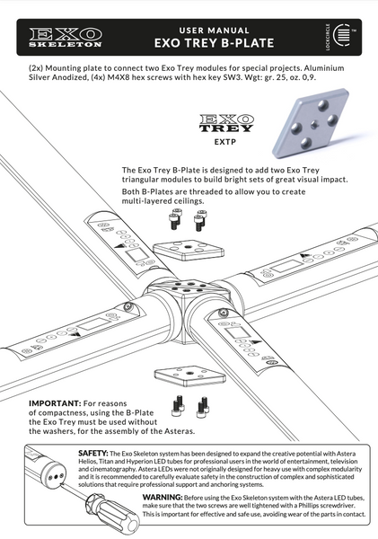 Exo Trey B-Plate (2x) - Black