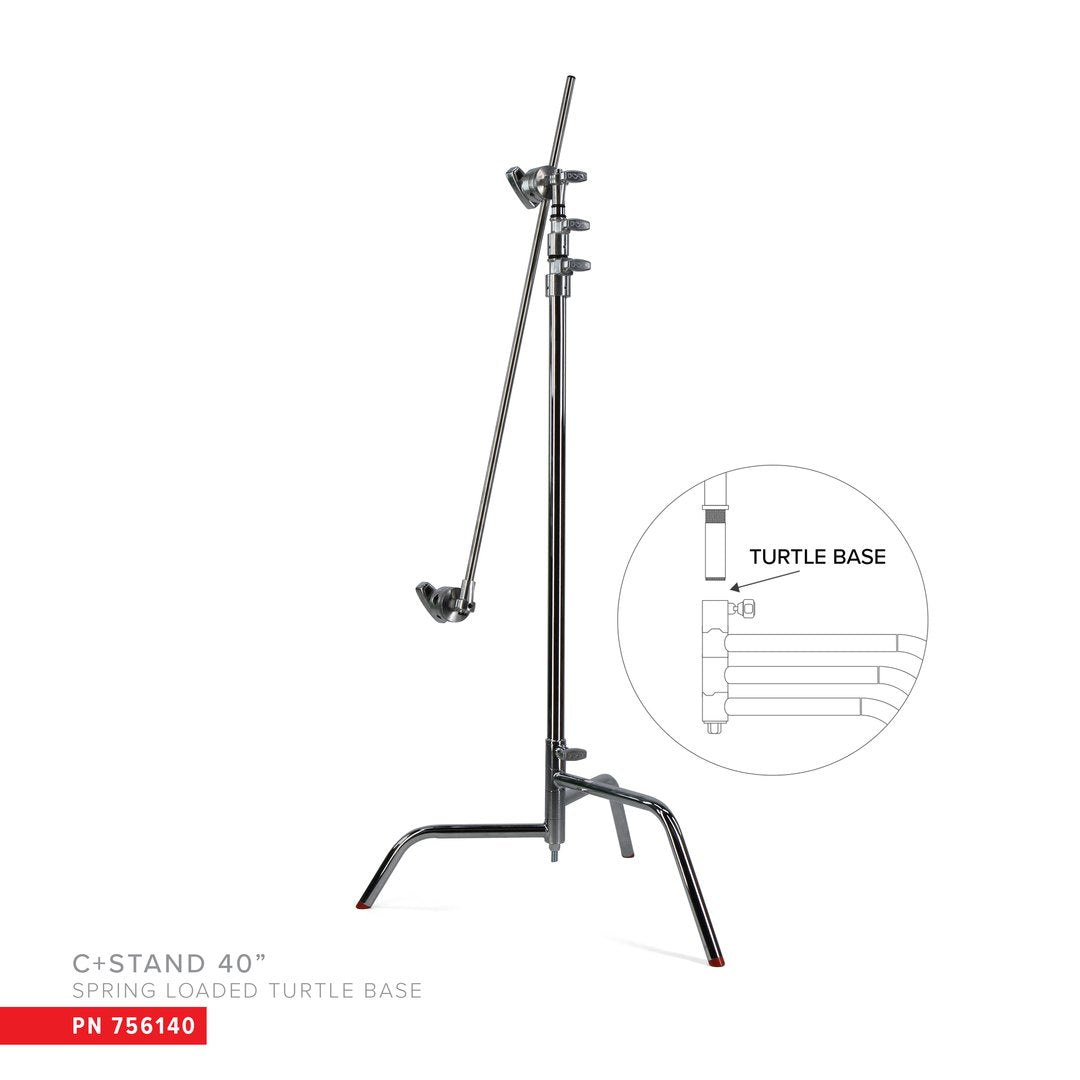 MSE 40" C-Stand Kit (Turtle Base)